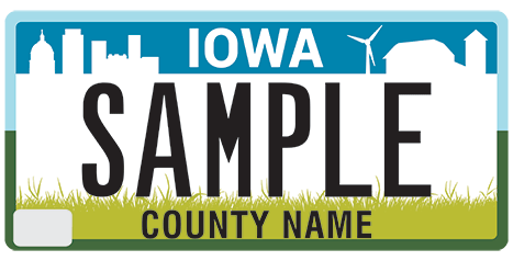 County plate